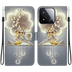 Funda de cuero para teléfono con dibujo de c...