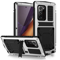 Estuche protector de silicona y metal a prue...