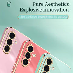 Funda para teléfono de TPU con borde recto y...