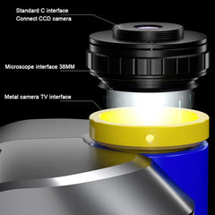 Microscopio estéreo trinocular Mechanic Mic3...