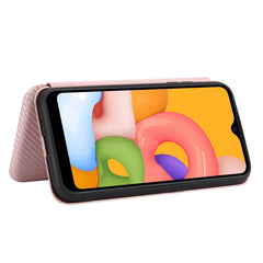 Funda de cuero TPU + PC + PU con tapa horizo...