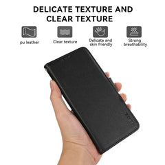 Funda para teléfono RFID de cuero con patrón...