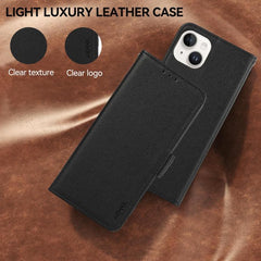 Funda para teléfono RFID de cuero con patrón...