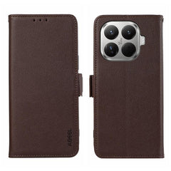 Funda para teléfono RFID de cuero con patrón...