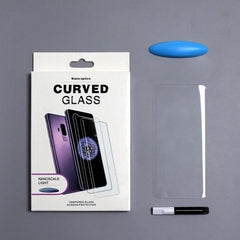 Protector de pantalla curvo con pegamento co...