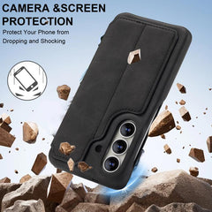 LC.IMEEKE Funda de cuero con tapa para teléf...