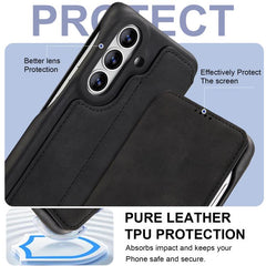 LC.IMEEKE Funda de cuero con tapa para teléf...