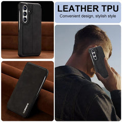 LC.IMEEKE Funda de cuero con tapa para teléf...