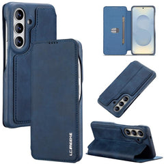LC.IMEEKE Funda de cuero con tapa para teléf...