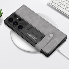 Funda de cuero para teléfono con tapa tipo b...