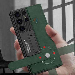 Funda de cuero para teléfono con tapa tipo b...