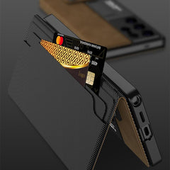 Funda de cuero para teléfono con tapa tipo b...