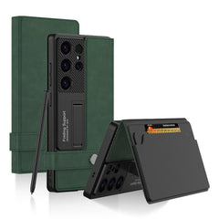 Funda de cuero para teléfono con tapa tipo b...