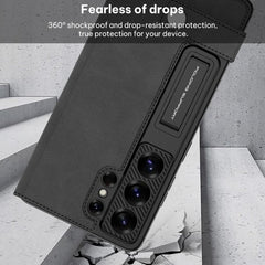 Funda de cuero para teléfono con tapa tipo b...