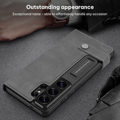 Funda de cuero para teléfono con tapa tipo b...