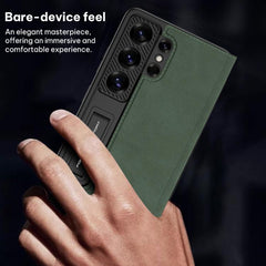 Funda de cuero para teléfono con tapa tipo b...
