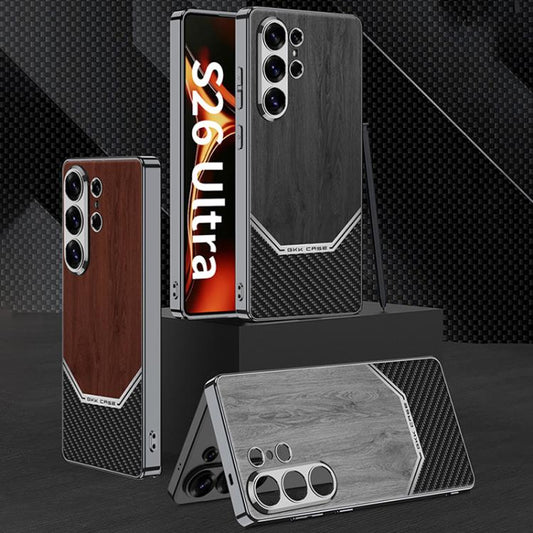 Funda para teléfono con revestimiento de cue...
