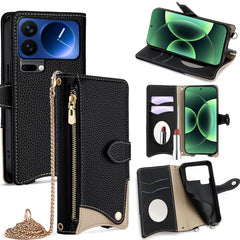 Funda para teléfono de piel de lichi con for...