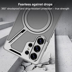 Estuche para teléfono con forma de Z de cuer...