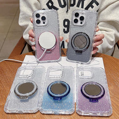 Estuche para teléfono MagSafe con purpurina ...