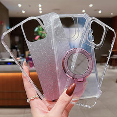 Estuche para teléfono MagSafe con purpurina ...