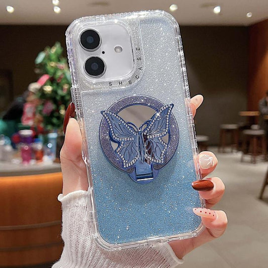 Estuche para teléfono MagSafe con purpurina ...