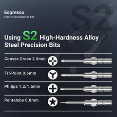 Juego de destornilladores eléctricos Espress...