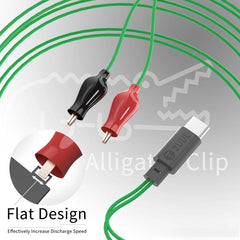 Pinza de cocodrilo de liberación eléctrica d...