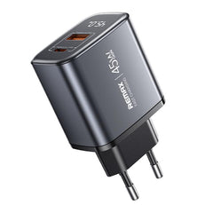 Cargador rápido REMAX U2-AC con pantalla dig...