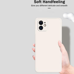 Funda de teléfono de silicona líquida de imi...
