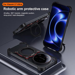 Estuche metálico para teléfono con soporte M...