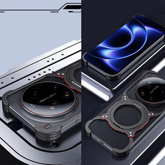 Estuche metálico para teléfono con soporte M...