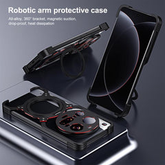 Estuche metálico para teléfono con soporte M...