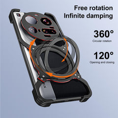 Estuche metálico para teléfono con soporte M...