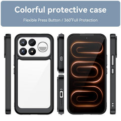 Funda híbrida de TPU acrílico de serie color...