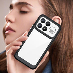 Funda híbrida de TPU acrílico de serie color...