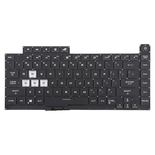 US Version Colorful 16 Pin Backlit Laptop Ke...