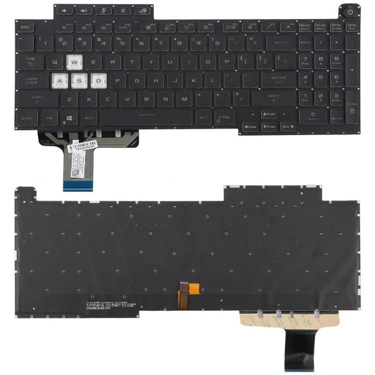 US Version 16 Pin Colorful Backlit Laptop Ke...