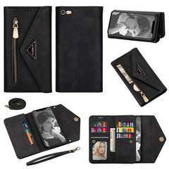 Estuche de cuero con tapa horizontal y crema...