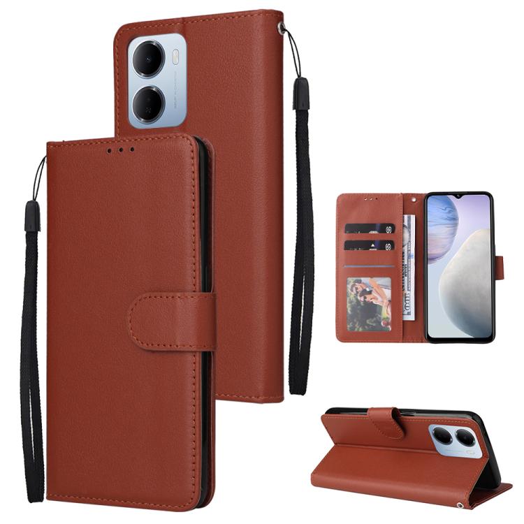 Funda de cuero multifuncional para teléfono ...