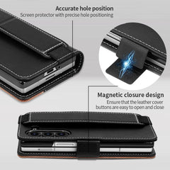 Funda para teléfono VIETAO de cuero con empa...