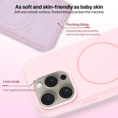 Funda para teléfono de silicona líquida con ...