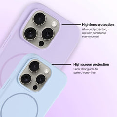 Funda para teléfono de silicona líquida con ...