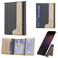 Color Matching Magnetic Wallet Card Bag Case