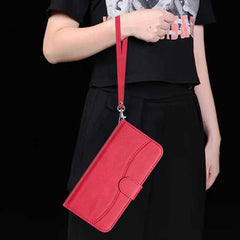 Funda de cuero plegable en forma de S para t...