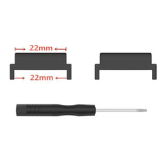 1 Pair 22mm Metal Watch Band Connector      ...