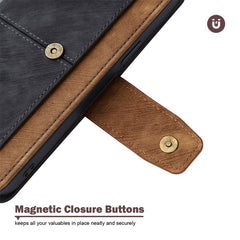 Funda para teléfono de cuero con costuras de...