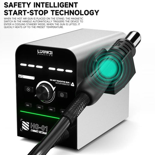 Luowei HG-01 800W Intelligent Digital Hot Ai...