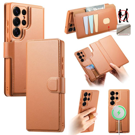 CaseNeo Finger Grip Strap MagSafe Leather Ph...