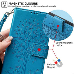 Funda de teléfono de cuero con relieve de ár...
